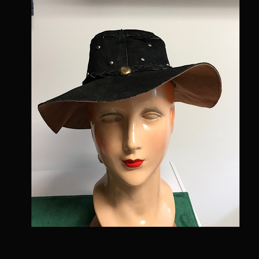 Costume Kids Black Hippy Hat  6-8 year old